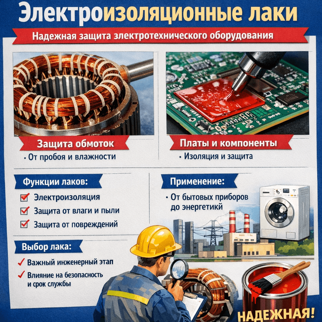 Электроизоляция и ЛКМ
