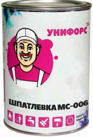 Шпатлевка МС-006 производителя Унифорс