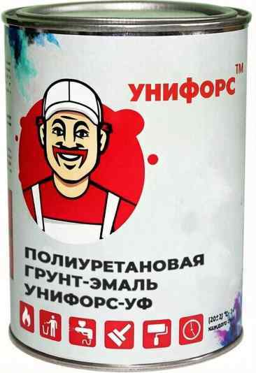 Полиуретановая грунт-эмаль Унифорс-УФ производителя Унифорс