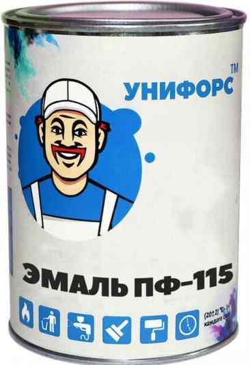 Эмаль ПФ 115 производителя Унифорс