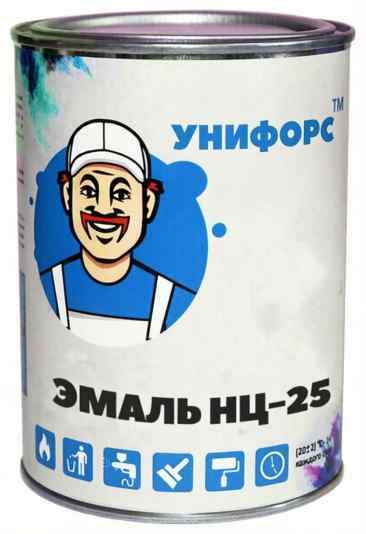 Эмаль НЦ-25 производства Мистер Сойер